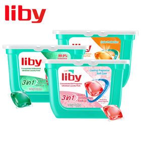 liby laundry capsules detergent pod liquid washing  laundry capsules whosale baby decontamination gel