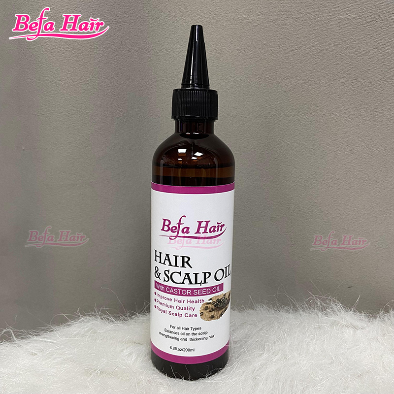 Private Label scalp treatment organic hair oils scalp serum hair care essential oil