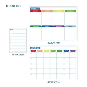 Custom Magnet Monthly & Weekly & Daily Planner Calendars Magnetic Planning Whiteboard for Fridge Wall Door