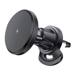 Cross-border cost-effective car magnetic wireless charging set car outlet car mobile phone wireless charging