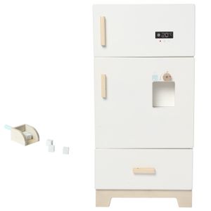 Hot Selling Children's Modern Pretend Play Kids Educational Toys White Refrigerator