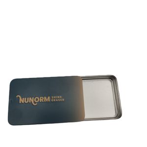 Small Slide Lid Lip Balm Storage Tin Container Packaging Metal Tin Box