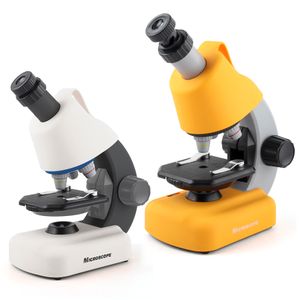 Portable steam Educational microscope children's educational toy Science Lab microscope children's birthday gift