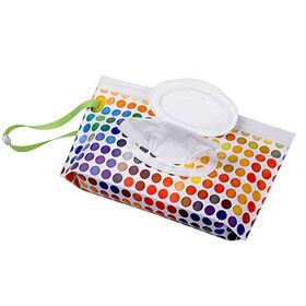 Wipe Case Dispenser Wet Wipe Pouch Refillable Carries 30 Wipes More,Any Outfits Suitable,Perfect for Home and Travel