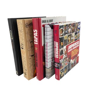 High Quality Hardcover Cookbook Libros Photography Art Coffee Table Book Printing Service  Hard Cover Book Publishing Supplier