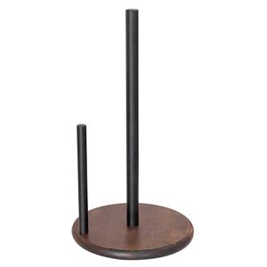 Kitchen Organzation Stainless Steel Standing Paper Towel Roll Holder Dispenser One - Handed Tears