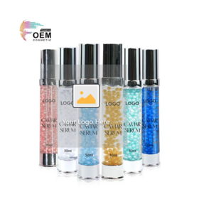 OEM ODM Skin Care Anti-Aging Collagen Face Granular Serum De Caviar Kaviar Essence 24k Gold Extract Caviar Serum