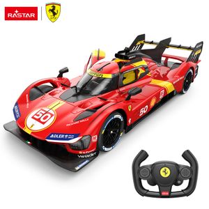 Rastar New Arrival 1:14 Ferrar i 499P Collect Model RC Car 2024 24H Le Mans Champion Simulation remote Control Car High Speed