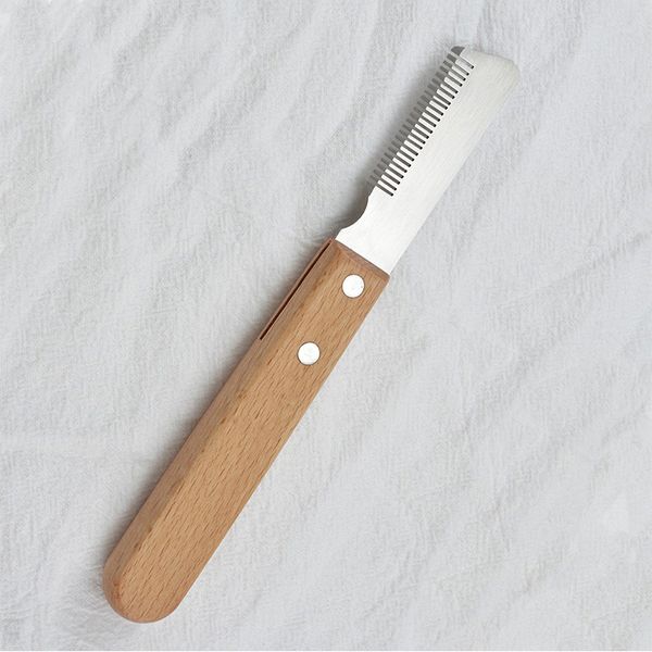 Pet Grooming Professional Stainless Steel Striping Knife Hot Sale Pet Grooming Striping Knife Comb