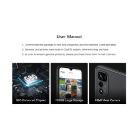 high battery capacity 4500mAh 8.5 gaming hours G80 Enhanced chipset android 11 mobile phone coolpad cool20