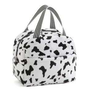 Large Capacity Reusable Insulated Cooler Lunch Container Women's Cute Leakproof Lunch Tote Work/Office/Picnic/Travel Adults Men