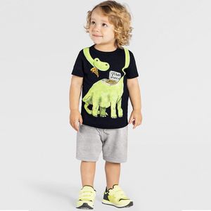 Summer boys outfits toddler t shirt short pants 2 pieces soft cotton children's clothing sets