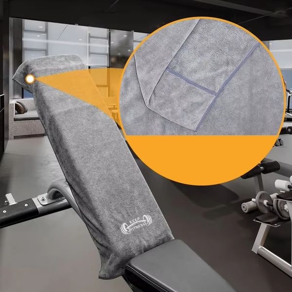 High Quality Microfiber Fitness Workout Towels Hood Towel For Gym Bench Absorbers Sweat With Logo