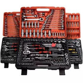 CROWNRICH  Auto Car Repair Tools Car Socket Wrench Fast Ratchet Drill Bit Tool Wrench Set Tools