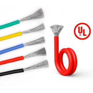 UL approved 3135 silicone electrical wire tinned plated copper wire household ceiling lamp wire high temperature flexible cable