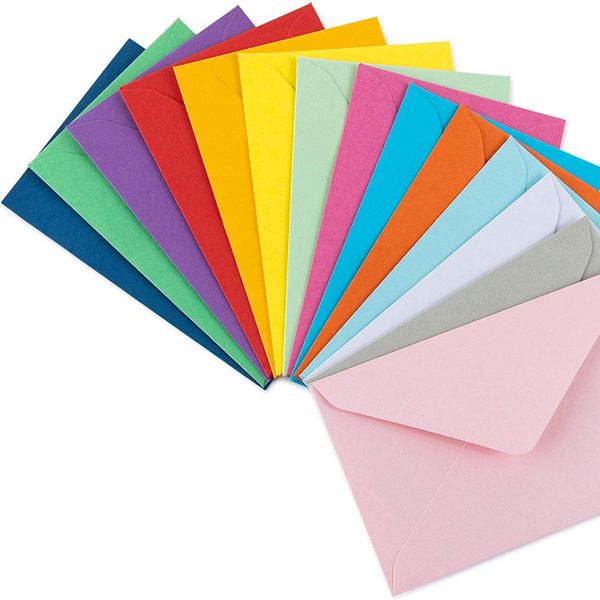 Simple Type Custom Envelope Printing Wedding Colored Paper Mailing Envelopes