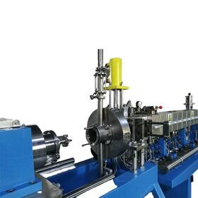 TPE PP PE PVC EVA Twin Screw Extruder With  Underwater  Pelletizing Production Line
