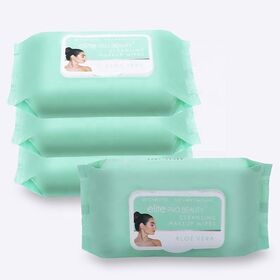 Disposable Feminine Makeup Remover Wet Wipes Discount cosmetic wipes