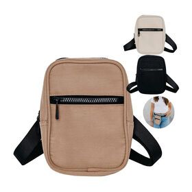 Wholesales Sling Purse for Women Men Travel Custom Logo Printing Fanny Pack Small Backpack ECO Portable Crossbody Bag
