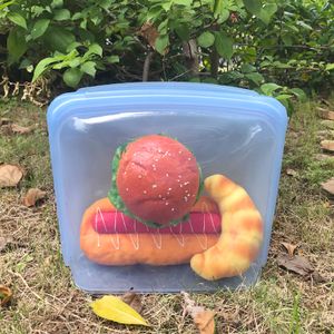 3000ML Large Capacity Bag Silicone Food Preservation Bag Water-proof Foldable Storage Bag