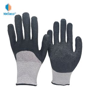 NMSHIELD Crinkle Latex Needle Resistant Gloves Anti-cut ANSI Construction Work Gloves Hand Protection Gloves