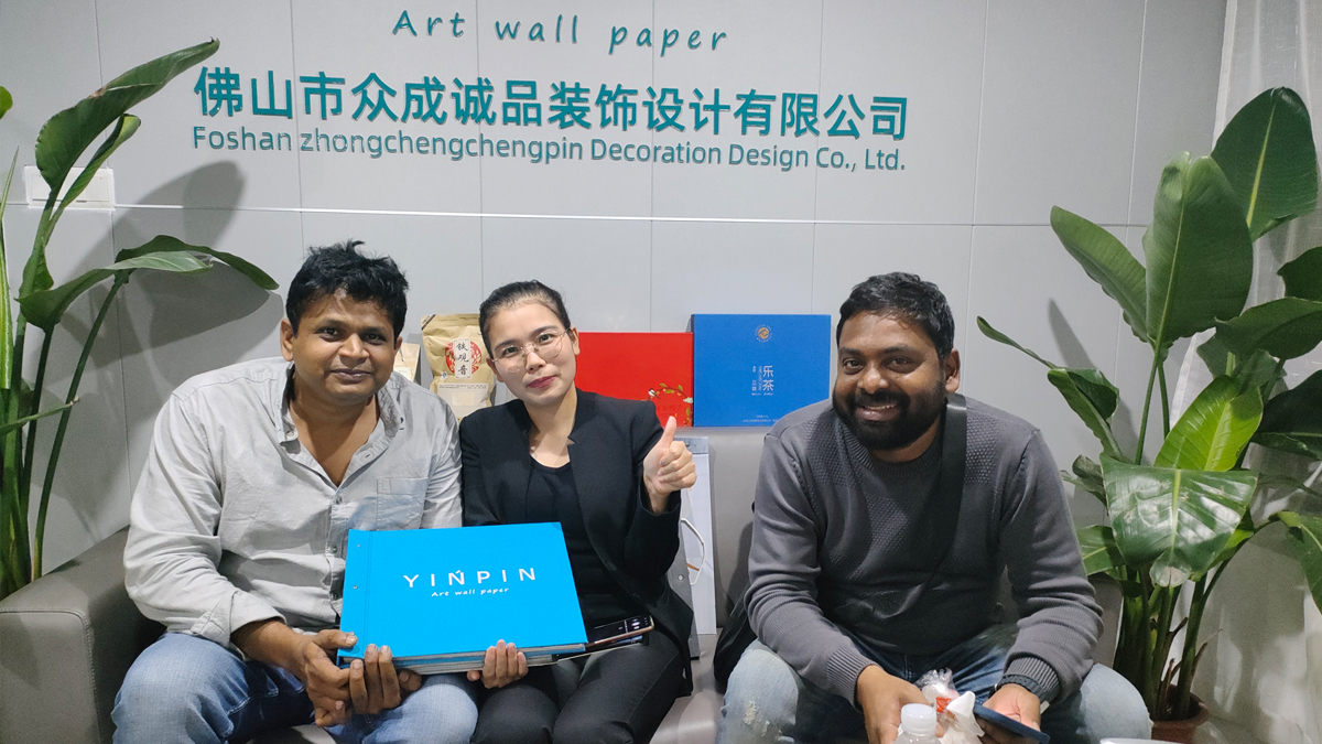 Foshan Zhongchengchengpin Decoration Design Co., Ltd. Custom Wallpaper