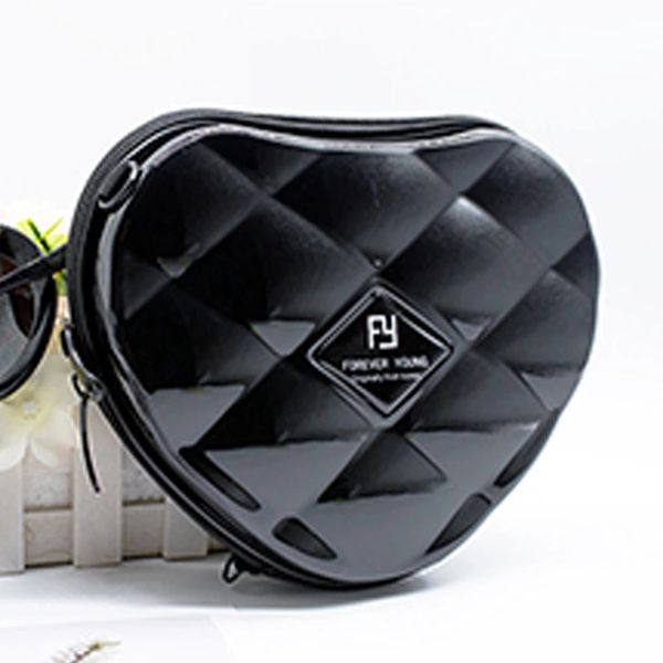 Sweet Heart-shaped PC cosmetic bag mini suitcase fashion travel box new gift box custom party bag