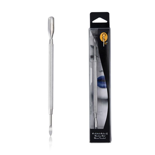 Professional Durable Metal Manicure Pedicure Double Ended Dead Skin Remover Stainless Steel Nail Cuticle Pushers