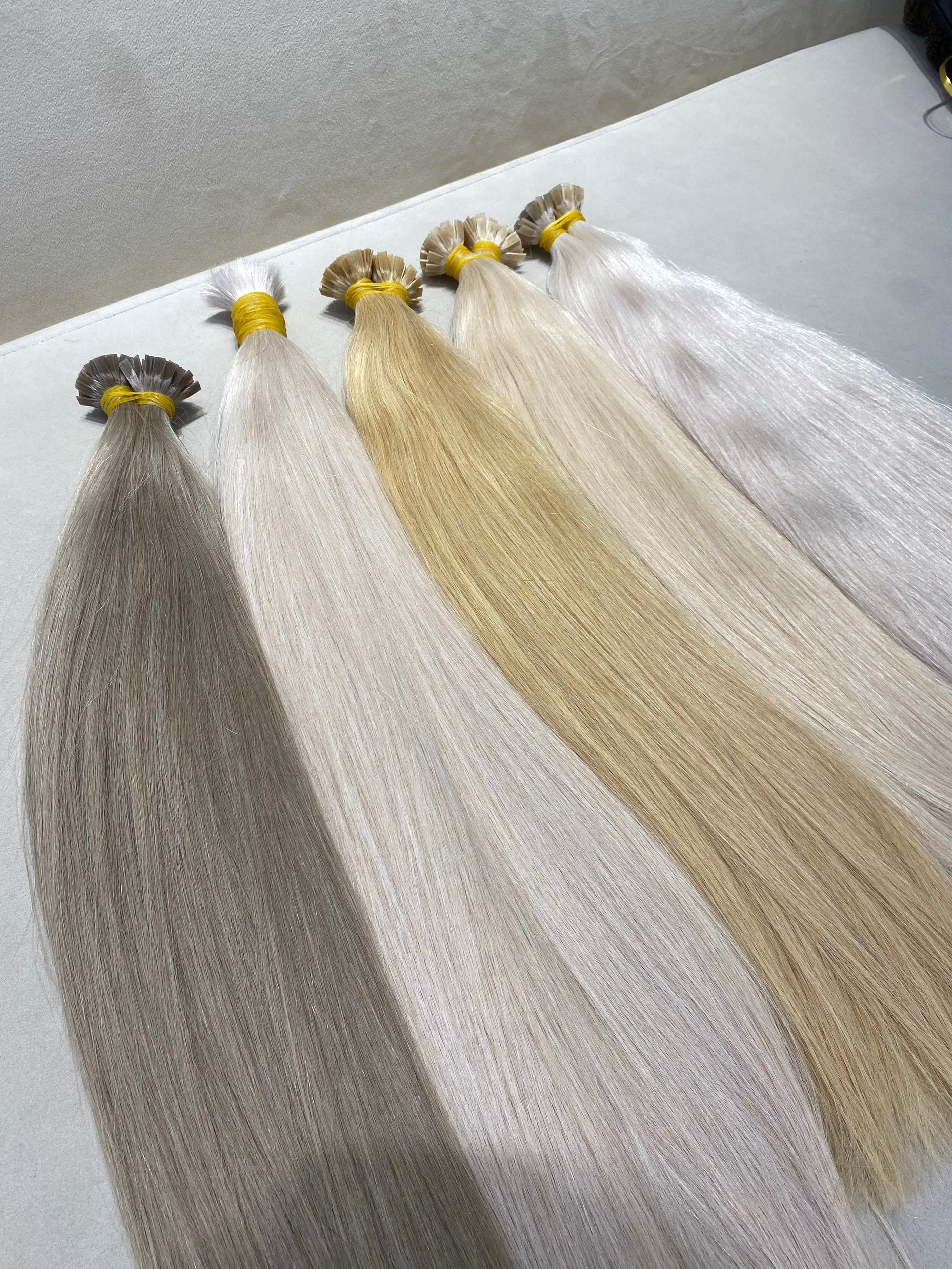 HERES TRADE PRODUCTION JOINT STOCK COMPANY Wholesale Luxury 100% Remy Human Hair Extensions Healthy Cuticle Aligned Flat Tip >=60% Longest Ratio