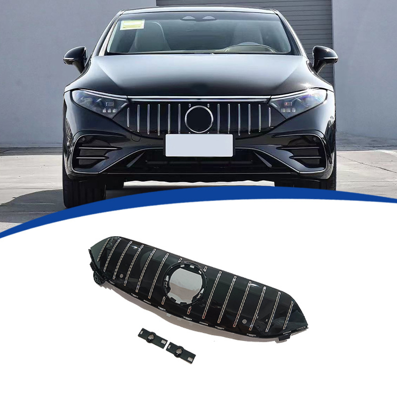 Guangzhou Xinda High-Tech Co., Ltd. Suitable for the Mercedes -Benz sedan heat solk grille EQS W297 vertical clause Mercedes -Benz front face GT medium network orig