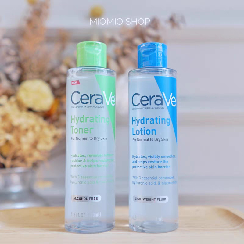 Shenzhen Miliese Cosmetics Co., Ltd. Cera Ve 200ml Refreshing Mild Makeup Water Sensitive Skin Barrier Repair Moisturizing Toner