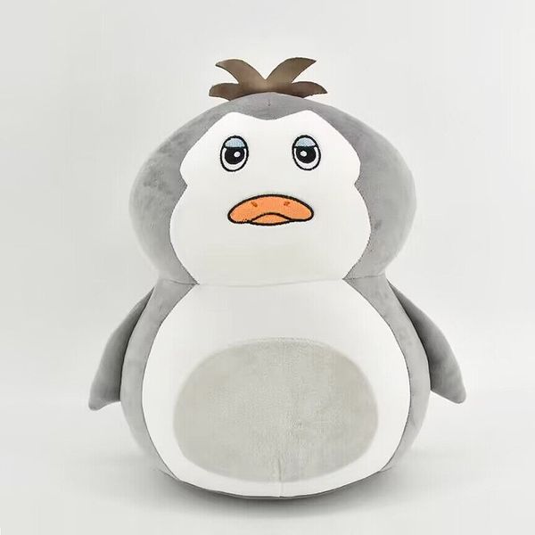 Birds Shape Grey Color Soft Pillows Custom Stuffed Animal Plush Toys