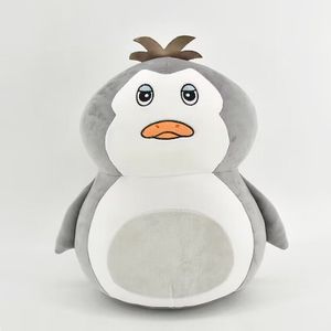 Birds Shape Grey Color Soft Pillows Custom Stuffed Animal Plush Toys