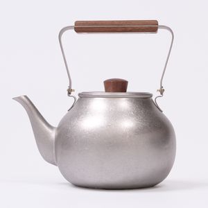 Hot Sale Japanese Style Stainless Steel Modern Tea Sets With Teapot  Chaki-Teapot Zarame (Large: 700ml)
