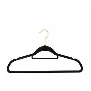 Pack of 100 slim sturdy nonslip velvet good quality cheap factory made fashionable manufacturing velvet suit clothes hanger