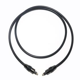 OEM ODM Aluminum Shell gold-plated optical digital audio cable plug toslink cables