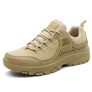 High-Quality Leather Outdoor Waterproof Ankle Boots For Men Trekking Boots Waterproof Hiking Shoes