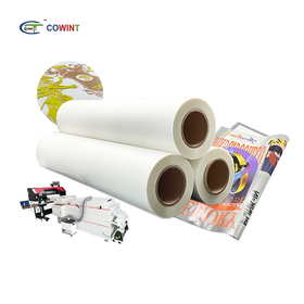 Cowint roll transfer heat press machine white toner screen print pet sticker iron on transfer paper sheets