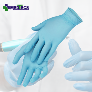 Textured Grid Medic Tough Food Grade Disposable Nitrile Gloves