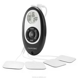FAMIDOC Body Pain Relief Physical Therapy Equipment Physiotherapy Massage Electric Muscle Stimulator TENS Pulse Therapy Machine