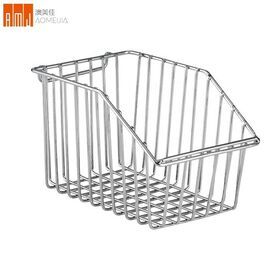 Sturdy Multi-style OEM Storage Wire Basket for Kitchen Home Office Desk  Bathroom Laundry Room Bedroom