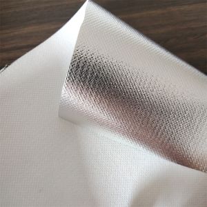 metallic nonwoven shopping bag custom fabric printing transparent pvc film
