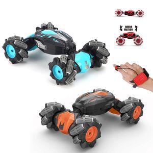 2.4G Remote Control Stunt Twist Car Toys Hand Gesture Watch Radio Control Vehicle Off-Road Remote Control Drift Car Toys For Kid