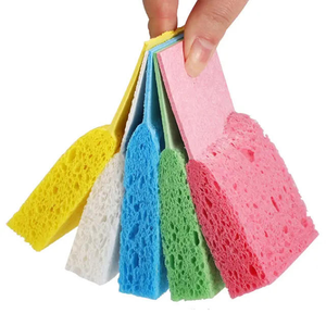 Biodegradable Kitchen Sponges eco-friendly Kitchen Cleaning Cellulose Compressed Sponges