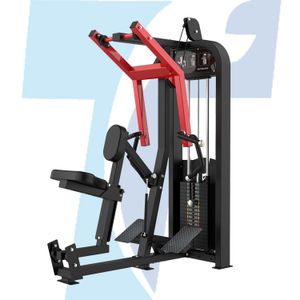 Commercial Gym Use Seated Seated Row Fitness Equipment Pin Loaded Machine