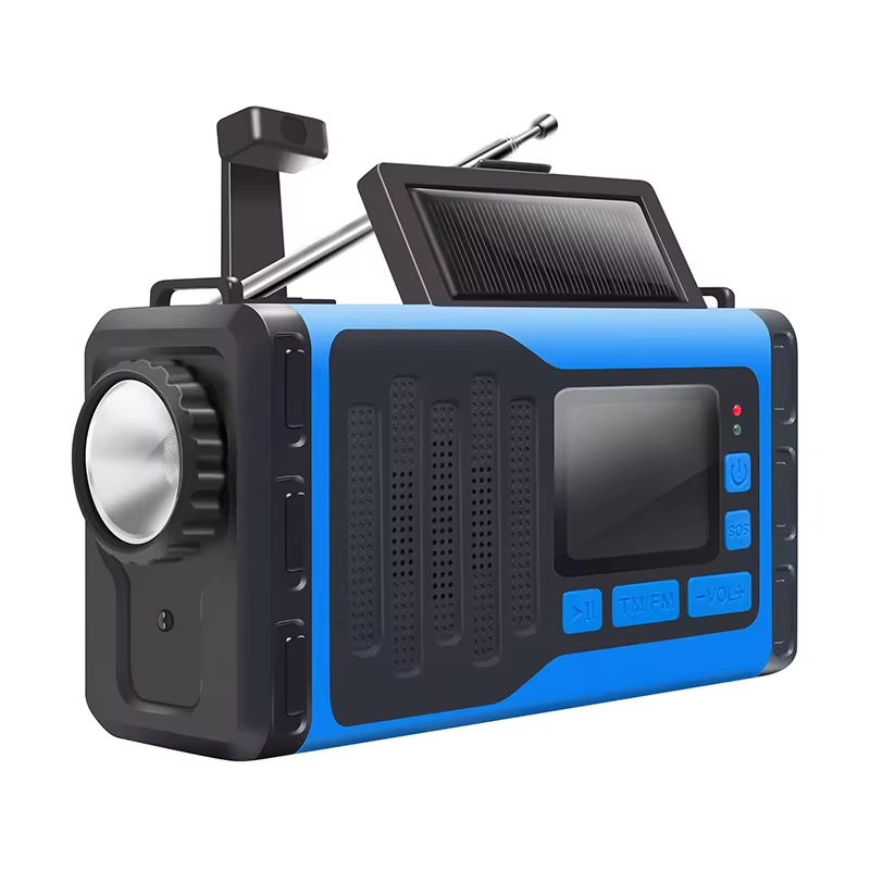 Shanghai Fengxian District Fengcheng Hospital N95 Portable 5000mAh Power Bank with NOAA Weather Radio FM/AM Emergencies Bright Flashlight & SOS Alarm Radio for Outdoor