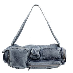 Women cheap wholesale shoulder handbags good quality women denim bag for ladies 2024