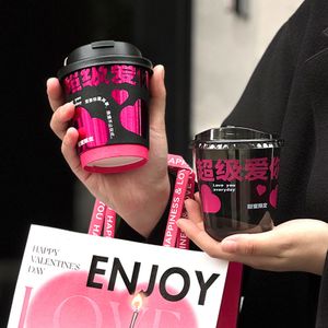 Custom Logo Luxury Black Cold Beverage PE Coated Paper Cup Single Layer Double Wall Milk Tea Juice Paper Cup With Sleeve And Lid