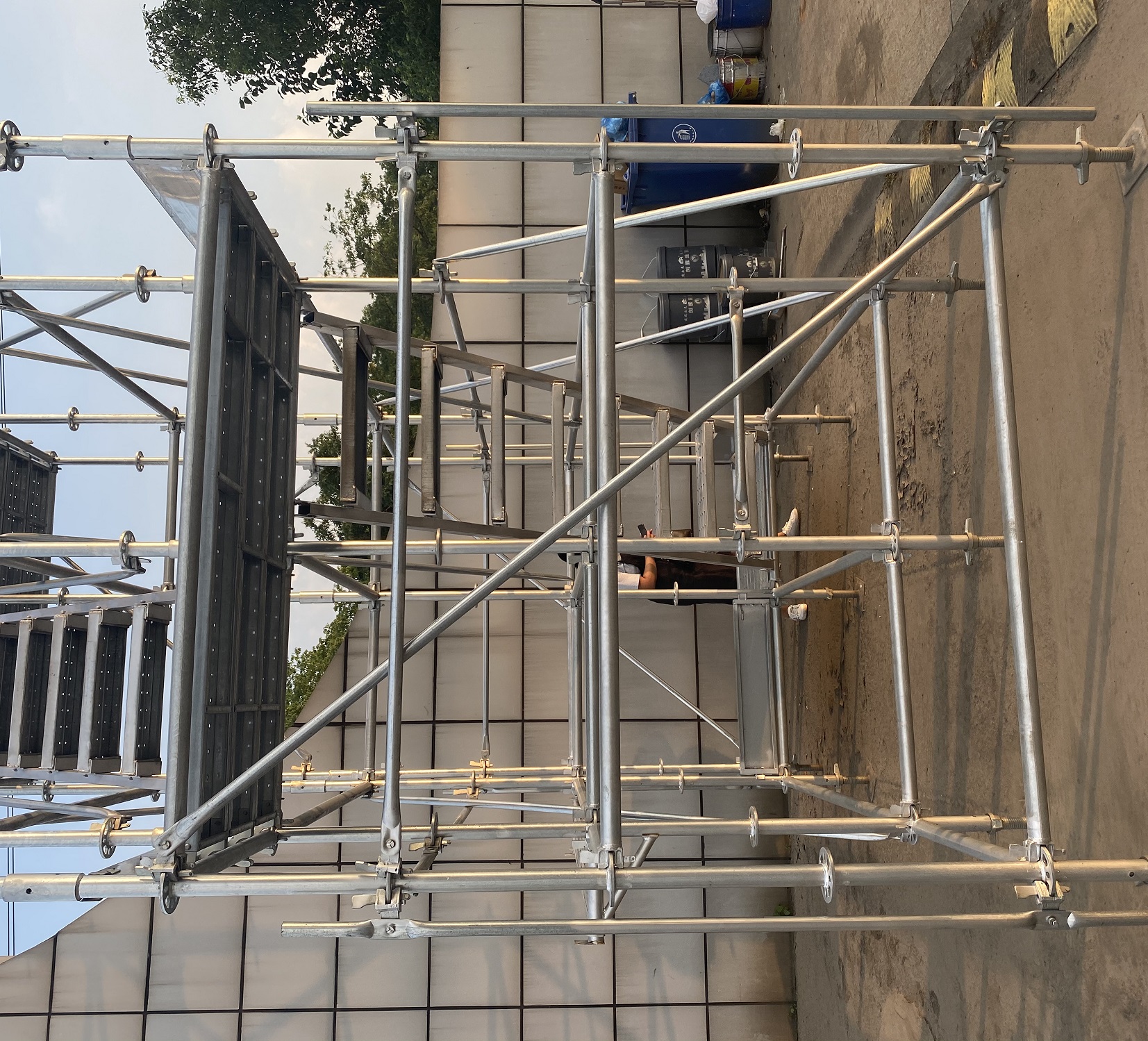 Wholesale steel ring lock system scaffolding for building construction materials