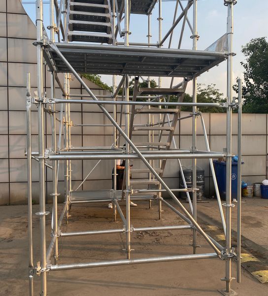 Wholesale steel ring lock system scaffolding for building construction materials
